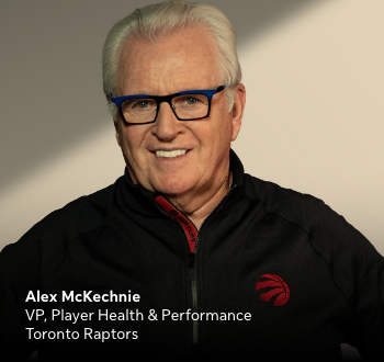 Alex Mcechnie, VP, Player Health and Performance, Toronto Raptors