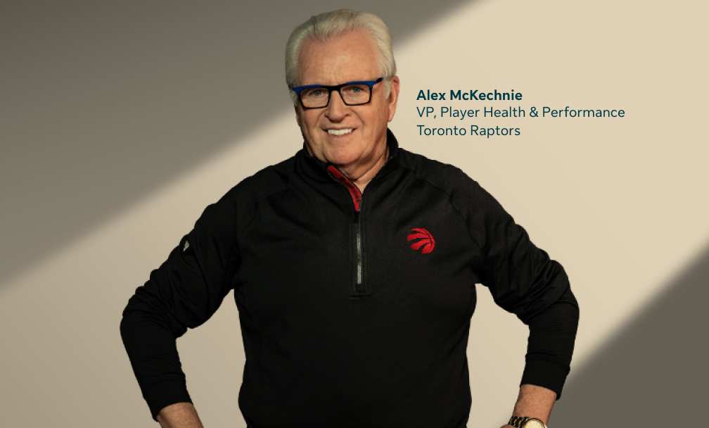 Alex McKechnie, VP, Player Health and Performance, Toronto Raptors
